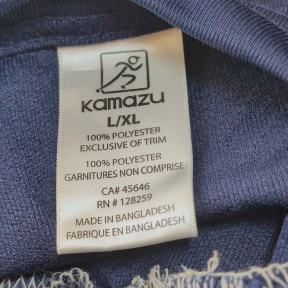 Men's Blue Hockey Practice Jersey Sz L /XL By Kamazu - Picture 3 of 4